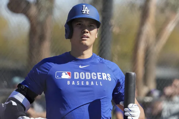 ▲▼大谷翔平進行實戰打擊練習(Live BP),擊出兩支安打。(圖/達志影像/美聯社)