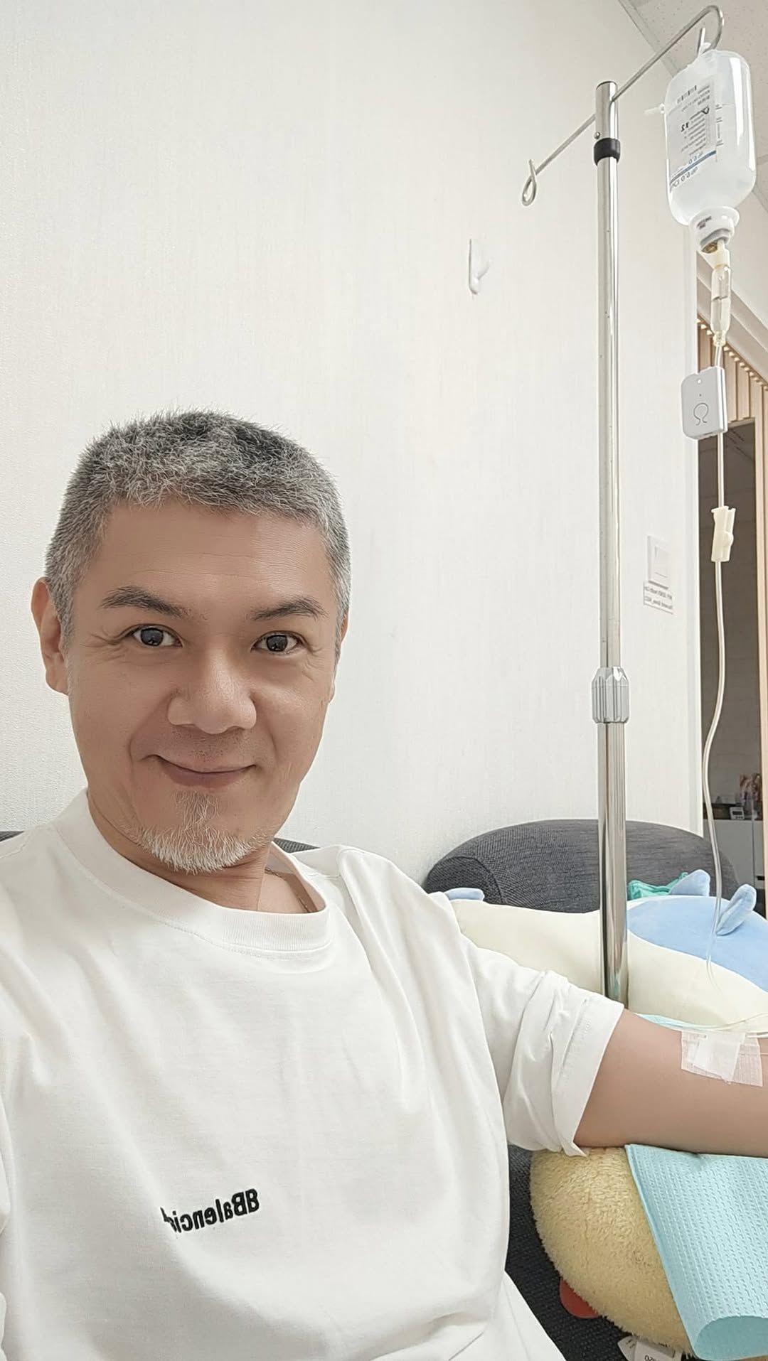 ▲▼港「御用惡人」彭皓鋒罹直腸癌沒化療。(圖/翻攝自IG)