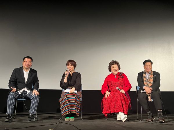 ▲家影視聽中心褚明仁董事長、周遊、李朝永出席沖繩環太平洋國際電影節。(圖/國家影視聽中心提供)