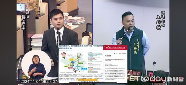 ▲國民黨台南市議員蔡宗豪參與捷運綠線說明會後,針對施工規劃與執行細節提出三大關鍵問題,要求市府確保施工品質與台南市民權益。(圖/記者林東良翻攝,下同)