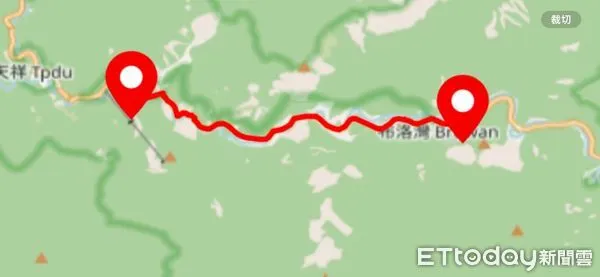 ▲演練管制路段範圍示意圖。(圖/記者王兆麟翻攝)