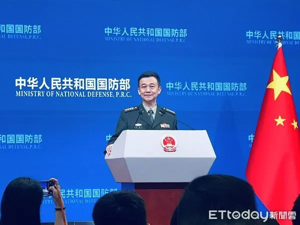 ▲▼ 大陸國防部發言人吳謙(2025.2.27) 。(圖/記者任以芳攝)