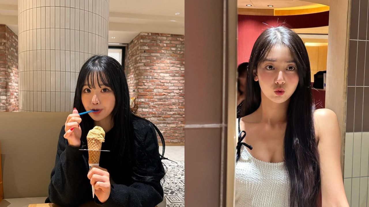 ▲▼崔洪邏、睦那京。(圖/翻攝自IG/eluhwa、neck_na_a)