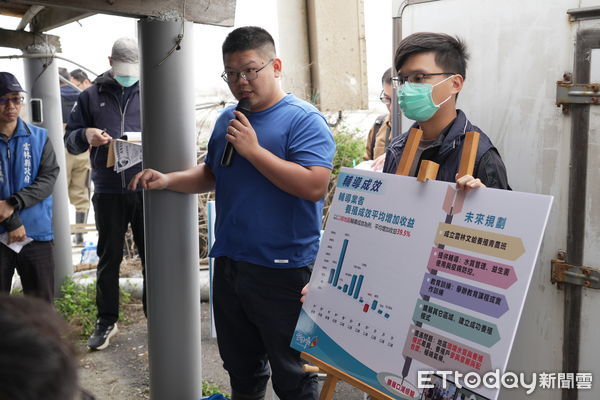 ▲縣府與屏科大獸醫學系專業團隊合作專案輔導協助蛤農改善養殖方式,至去年底輔導成效顯著。(圖/記者游瓊華翻攝)
