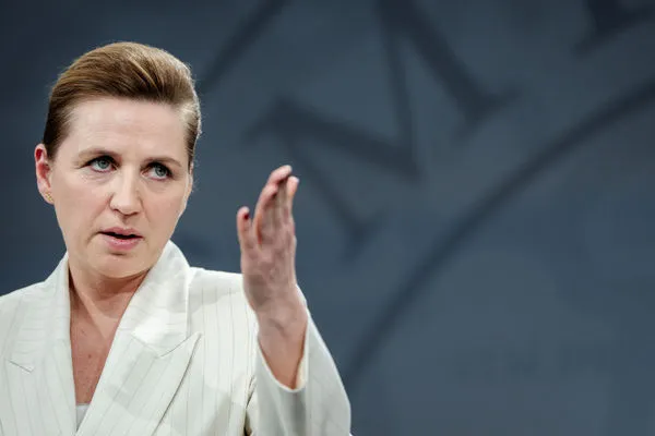 ▲▼ 丹麥總理佛瑞德里克森(Mette Frederiksen)。(圖/路透)