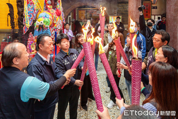 ▲▼ 嘉義縣114年全縣運動會聖火母火取火 3天繞行18鄉鎮市 。(圖/嘉義縣政府提供)