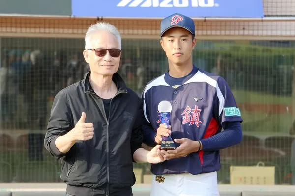 ▲▼平鎮蔡辰瀧奪MVP。(圖/學生棒聯提供)