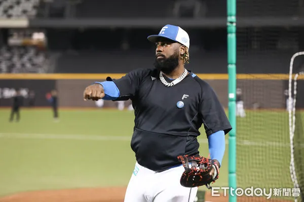 ▲日職火腿隊雷耶斯。(圖/記者林敬旻攝)