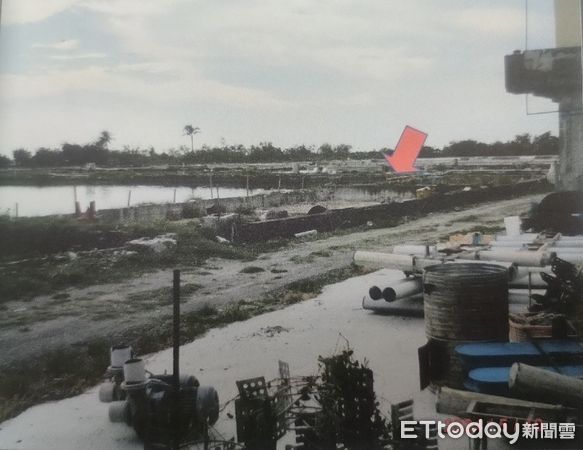 ▲屏東縣枋山鄉莿桐段的魚塭 。(圖/屏東執行分署提供)