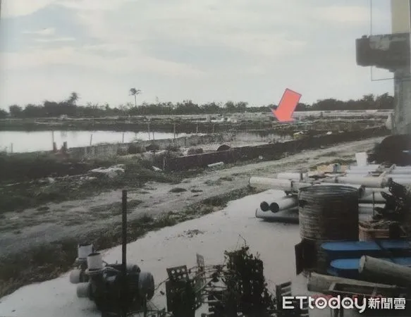 ▲屏東縣枋山鄉莿桐段的魚塭 。(圖/屏東執行分署提供)