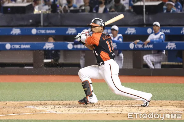 ▲統一獅邱智呈。(圖/記者林敬旻攝)