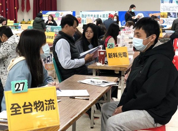 ▲桃園三月7場徵才活動陸續登場