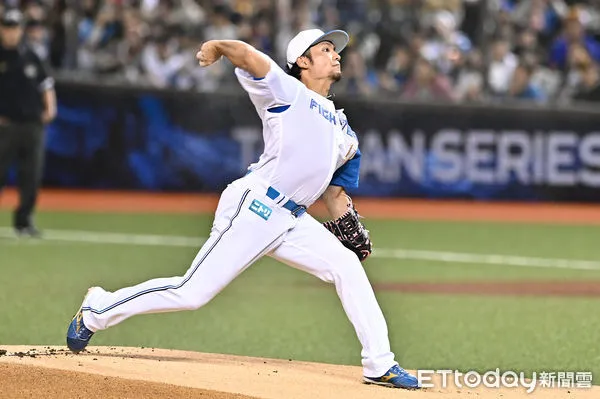 ▲▼日職北海道日本火腿鬥士隊2025台灣交流賽,伊藤大海。(圖/記者李毓康攝)