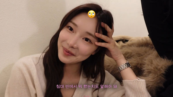 ▲▼ ▲▼時安證實《單身4》:沒有劇本! 曖昧同床陸俊諝⋯她親口解答互動。(圖/翻攝自時安YouTube)