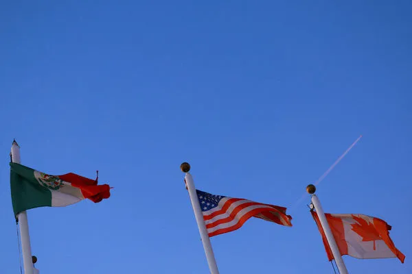 ▲▼川普對加拿大、墨西哥和中國徵收關稅。(圖/路透)