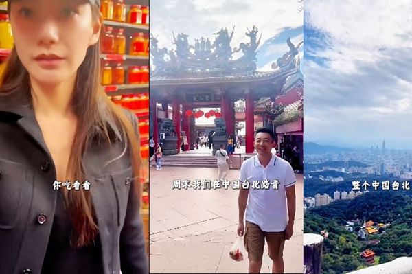 汪小菲帶著老婆與女兒爽玩台灣。(翻攝網路)