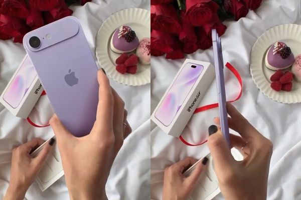 ▲▼爆料最新的iPhone 17 Air機型厚度僅 5.44mm。(圖/@BenGeskin)