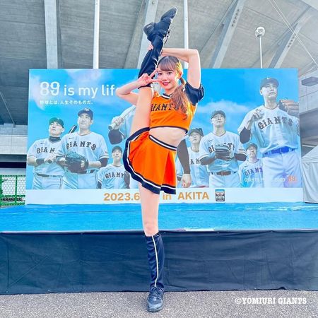 ▲▼中信兄弟啦啦隊 菊池桃子。(圖/翻攝自Instagram/momoko.k_0105)