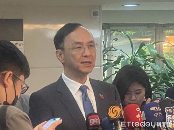 ▲▼國民黨主席朱立倫 。(圖/記者黃國霖攝)