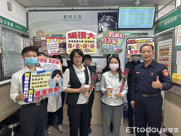 ▲▼ 歡慶38婦女節 中埔警分局長結合防詐送暖】 。(圖/中埔分局提供)