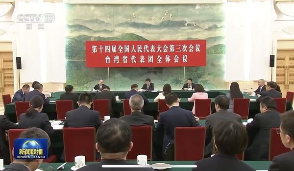 ▲▼ 王滬寧、2025、兩會、人大台灣團 。(圖/記者任以芳攝)