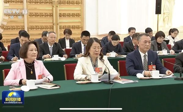 ▲▼ 王滬寧、2025、兩會、人大台灣團 。(圖/記者任以芳攝)