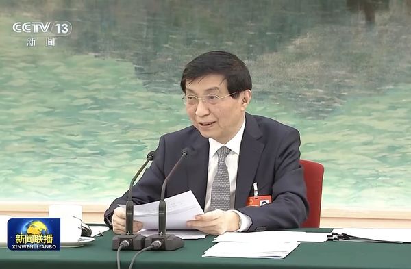 ▲▼ 王滬寧、2025、兩會、人大台灣團 。(圖/記者任以芳攝)