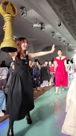 ▲藝起發光年度感恩餐會。(圖/記者葉文正攝)