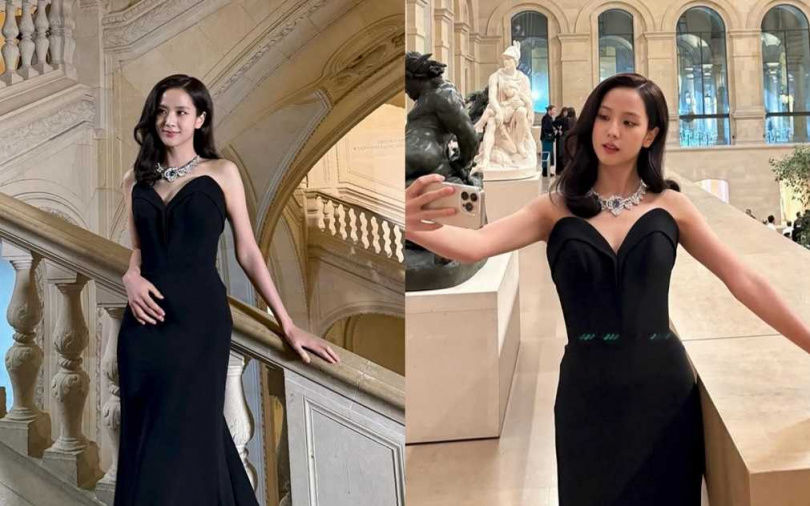 原來Jisoo身材這麼辣!「深V美胸禮服」驚豔全網,從少女體態到仙氣腹肌的瘦身秘訣:吃辣、皮拉提斯、細嚼慢嚥!