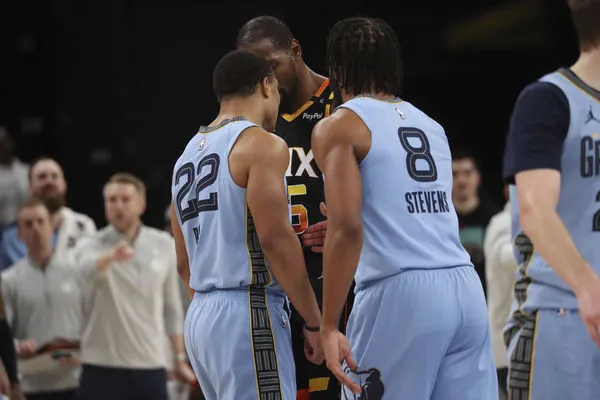 ▲▼太陽杜蘭特、灰熊貝恩、史賓塞。(圖/達志影像/美聯社)