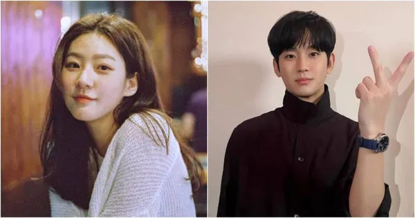 金賽綸(左)、金秀賢(右)。(圖/翻攝IG/ron_sae、soohyun_k216)