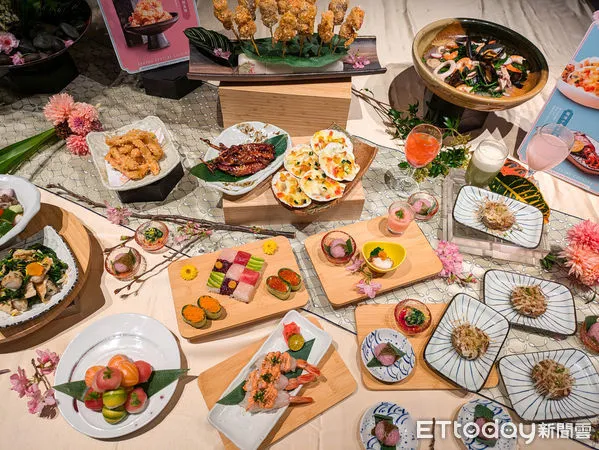 ▲▼欣葉日本料理16道新菜上餐檯。(圖/記者黃士原攝)