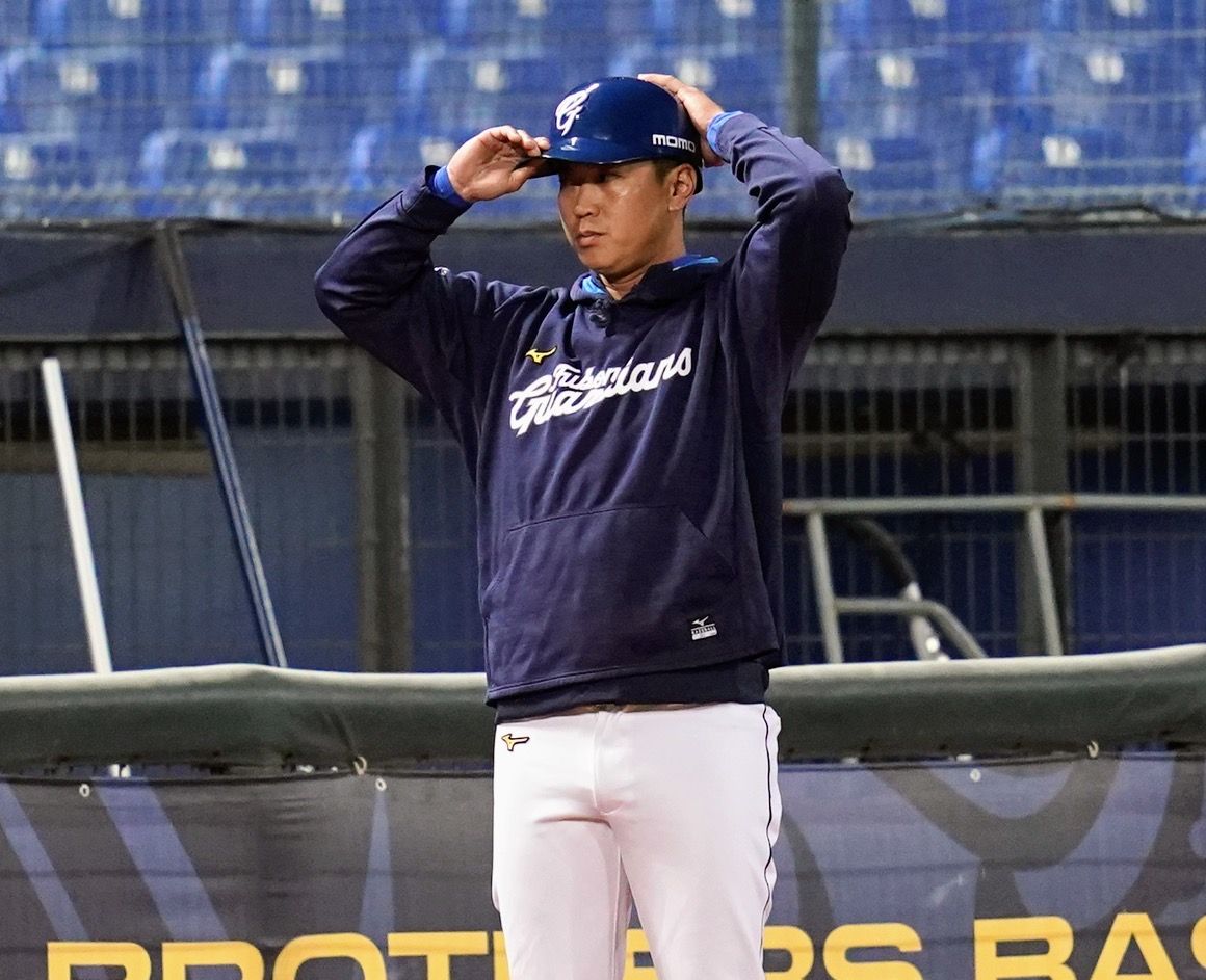 ▲富邦悍將捕手教練林琨笙。(圖/富邦悍將提供)