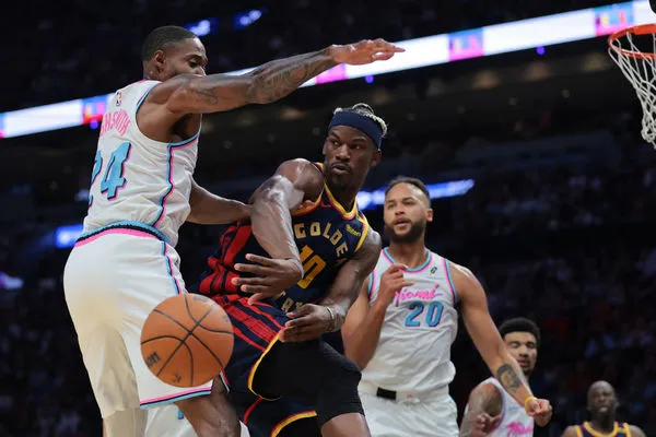 ▲巴特勒被交易後首度重返熱火,竟以26分之差慘敗收場。(圖/路透)