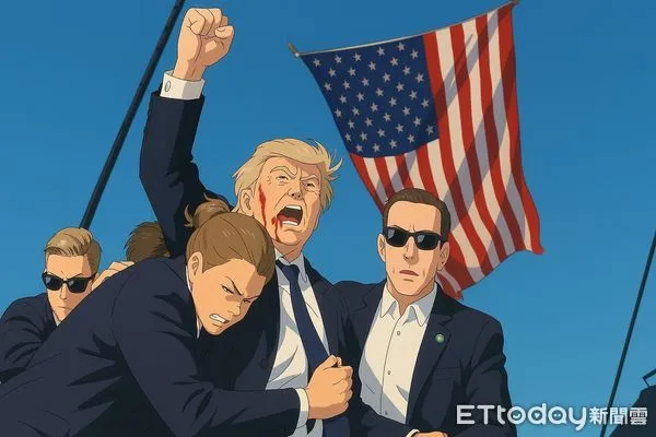 ▲▼使用4o image生成的川普。(圖/翻攝X@MikolajVonskyT)