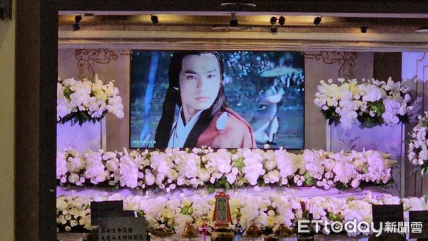 ▲張振寰告別式現場。(圖/記者蕭采薇攝)