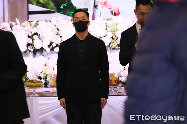 ▲▼ 張振寰告別式-張振寰兒子 。(圖/記者黃克翔攝)