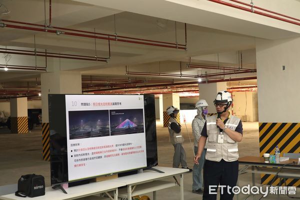 ▲▼ 黃敏惠市長率隊視察嘉義市義昌公園地下停車場工程 兼顧停車、智慧與永續綠建築 打造嘉義市新地標 。(圖/嘉義市政府提供)