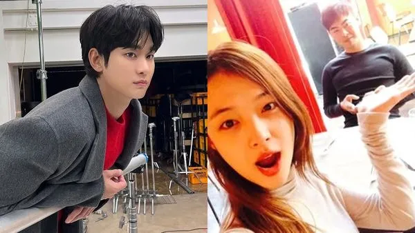 外送稿用 ▲▼金秀賢 雪莉。(圖/翻攝自Instagram)