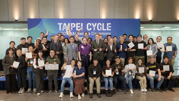 ▲「Taipei Cycle d&i awards創新設計獎」今年吸引來自11國、共150件參賽作品,其中51件作品獲獎,包括7件金質獎作品。(圖/貿協提供)