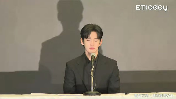 ▲金秀賢啜泣爆哭了。(圖/達志影像/AP)