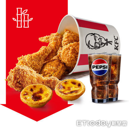 ▲肯德基清明優惠!炸雞桶特價388元 咔啦雞腿堡買一送一。(圖/肯德基提供)