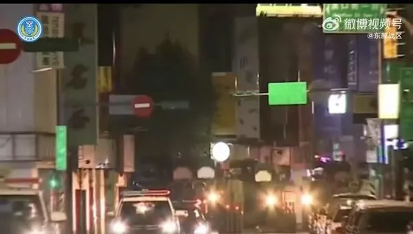 ▲▼ 解放軍演訓宣傳影片隱約可見台北市街景漢口街 。(圖/翻攝 東部戰區微博)