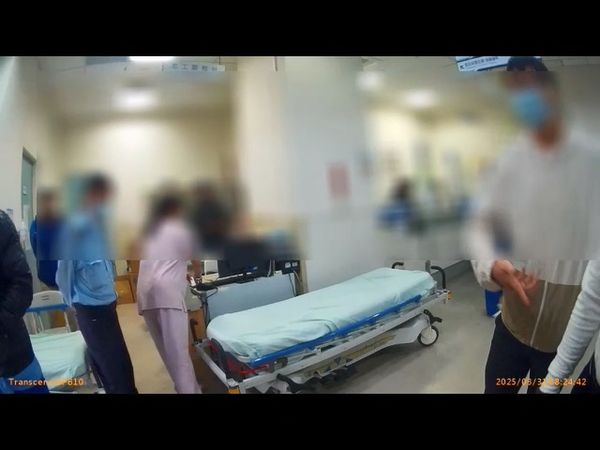 ▲▼醉男付不出700元掛號費咆哮急診室,警依社維法送辦。(圖/記者鄧木卿翻攝)