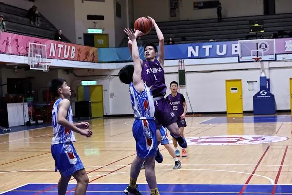 ▲大安國中小跑車呂宸言、未來藍圖朱浩恩。(圖/U19籃球聯盟提供)