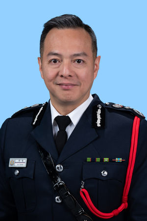 ▲▼香港新任警務處處長周一鳴(左)今日在特首李家超監誓下宣誓就職。(圖/翻攝香港政府新聞網)