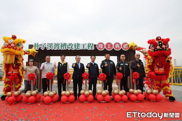 ▲▼ 朴子溪渡槽改建工程提前完工 嘉義灌溉系統更具韌性 。(圖/記者翁伊森攝)