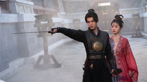 ▲《大奉打更人》由王鶴棣、田曦薇主演。(圖/愛爾達電視提供)