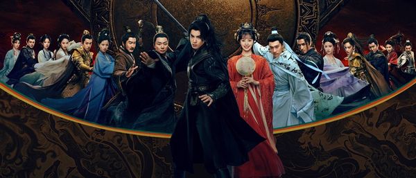 ▲《大奉打更人》由王鶴棣、田曦薇主演。(圖/愛爾達電視提供)