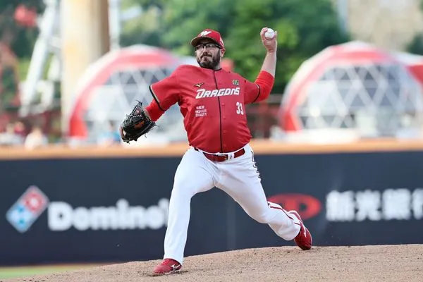 ▲味全龍隊洋將龍聖。(圖/味全龍隊提供)